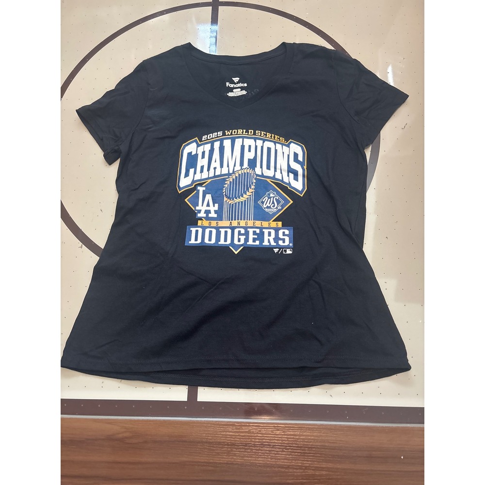 005 Fanatics Los Angeles Dodgers 2024 World Series Champions Will Smith Black M